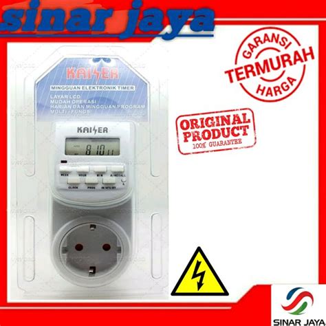 Jual Timer Digital Stop Kontak Listrik Kaiser Di Lapak Audio Sinar Jaya