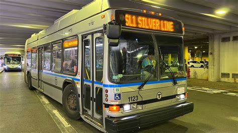 Mbta Silver Line On Board Neoplan An Lf Artic On Sl To