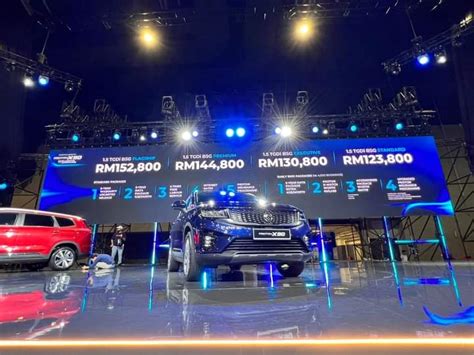 Model Baharu Proton X Dilancarkan Harga Bermula Rm