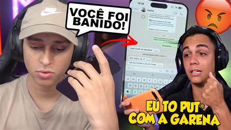 Rea O Do Nobru Ao Saber Que Freitas Foi Banido Mandou Mensagem Para