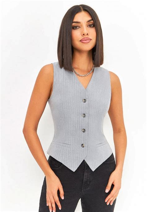 Жилет Sandrine Exclusive online, цвет: серый, MP002XW0EKV4 — купить в ...