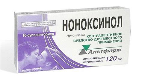 Негормональные противозачаточные свечи "Ноноксинол" - отзывы ...
