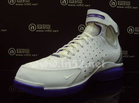 Nike Zoom Huarache 2k4 White Metallic Silver Purple