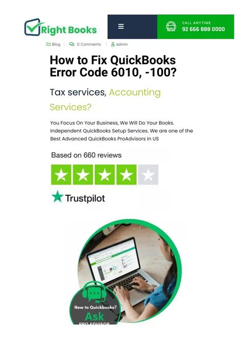 PPT How To Fix QuickBooks Error Code 6010 100 PowerPoint