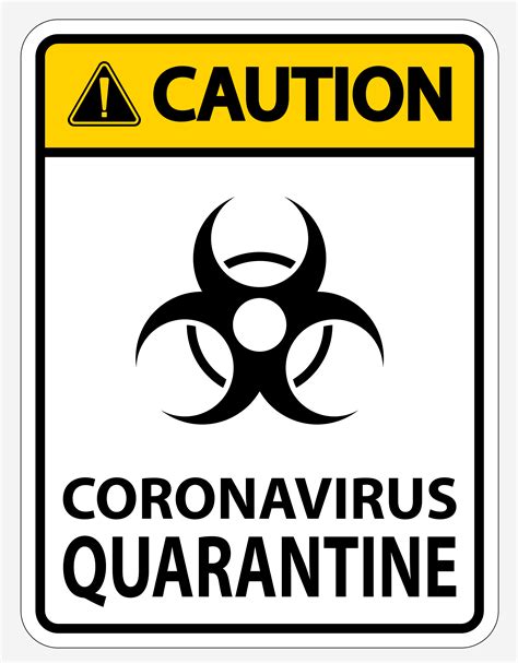 Quarantine Sign Printable