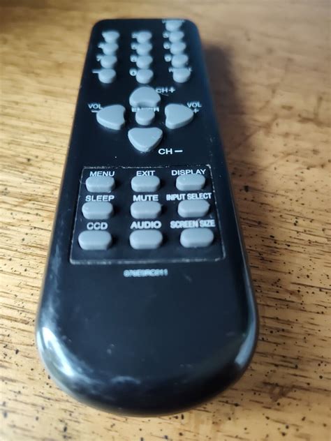 Original OEM Sansui 076E0RC011 TV Remote Control Cleaned Tested EBay