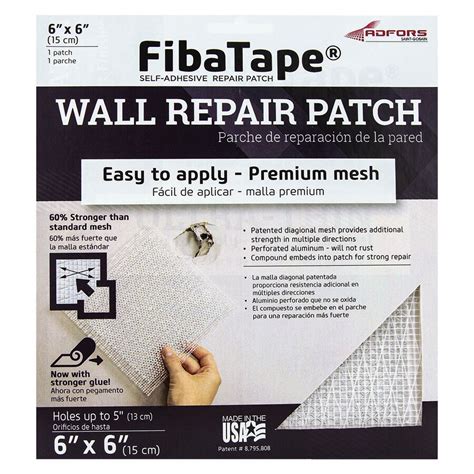 Fibatape Drywall Repair Patches At