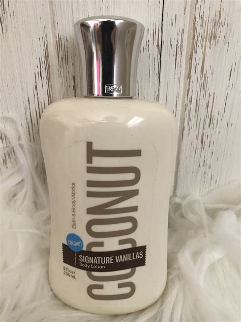 Bath Body Works Signature Vanillas COCONUT Body Lotion 8 Fl Oz New