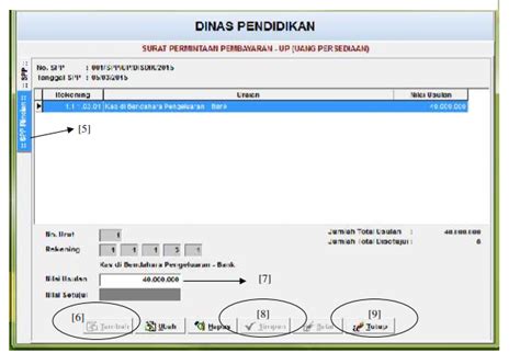 Membuat SPP UP Pada Simda Keuangan Our Akuntansi