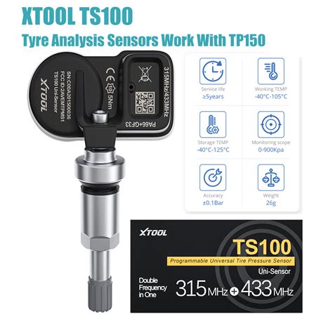 Xtool Ts Mhz Tpms Tp Sensor Scan Tire Repair Tools