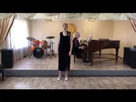 Анна Яковенко 14 лет муз. та в. А. Кос-Анатольского "Коли заснули сині ...