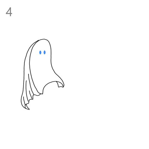 How To Draw Ghosts Step By Step Easy Drawing Guides Drawing Howtos