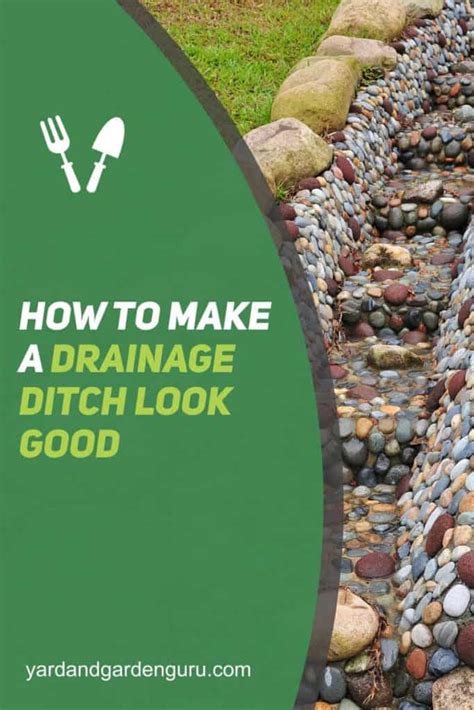 How To Make A Drainage Ditch Look Good