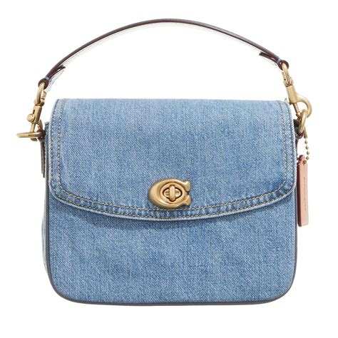 Coach Denim Cassie Crossbody 19 Indigo Satchel