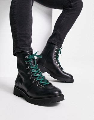 Botas Negras Con Cordones De Tommy Hilfiger ASOS