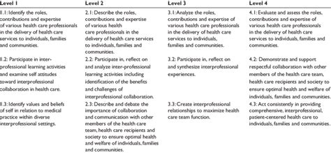 Interprofessional Education Ipe Learning Objectives Across The Year