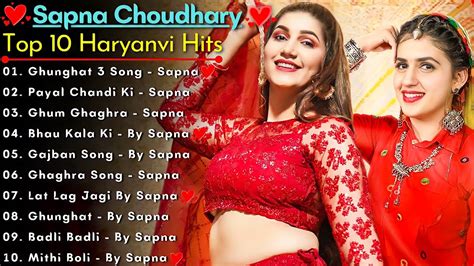 Sapna Choudhary New Songs New Haryanvi Song Jukebox Sapna