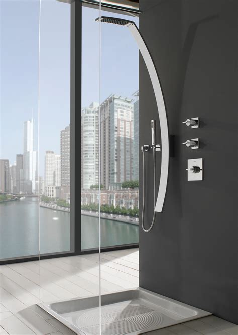 Luna Wall Mounted Shower Column Architonic