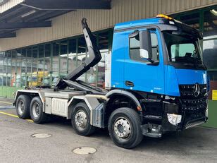 Mercedes Benz Arocs Hook Lift Truck For Sale Switzerland