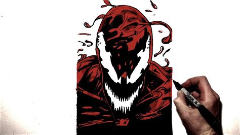 Carnage Face Drawing