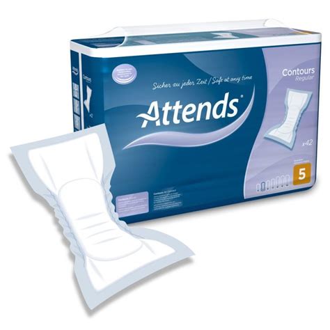 Attends Contours Regular Pads Pack Countrywide Health Mobility