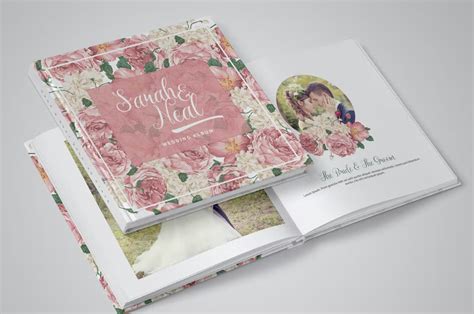 7 Elegant Wedding Album Design Templates - PSD, AI, PDF Free Download ...