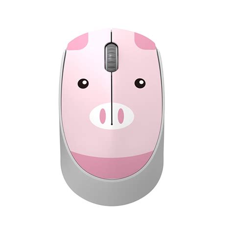 Huanledash Wireless Mouse Ergonomic Cute Cartoon Animal Shape ...