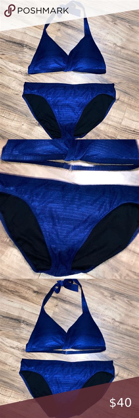 Lauren Ralph Lauren Blue Ombré Blue Bikini 12 Blue Bikini Bikinis Blue Ombre