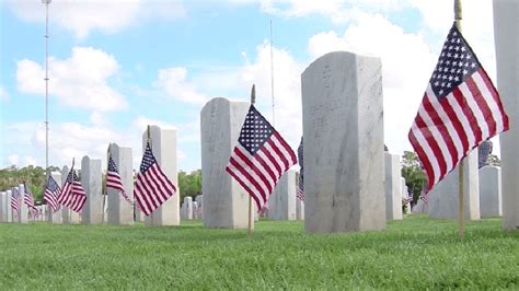 Volunteers Honor Fallen Veterans With Thousands Of Flags