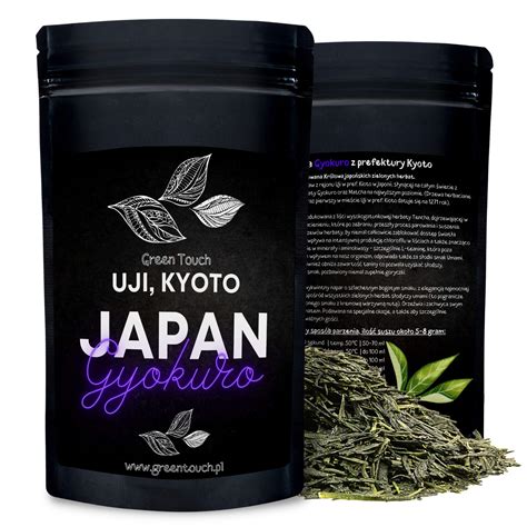 Gyokuro japońskie Kyoto Uji 80 g japońska zielona herbata Herbaty