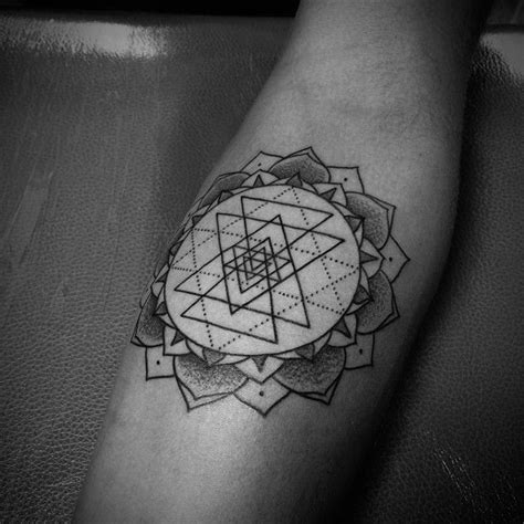 Top 10 sri yantra tattoo ideas and inspiration