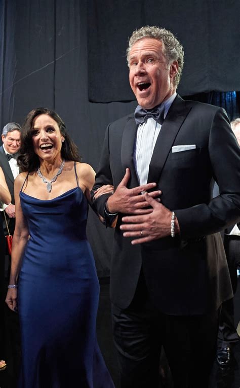 Julia Louis Dreyfus And Will Ferrell From Oscars 2020 Candid Moments E