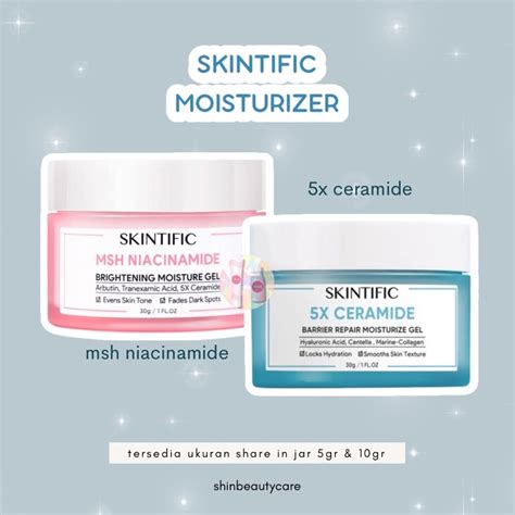 Jual Skintific 5x Ceramide Moisturizer Skintific Msh Niacinamide