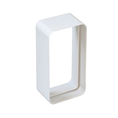 Manchon Pour Tube Ventilation Rectangulaire 120 X 60 Blanc First Plast