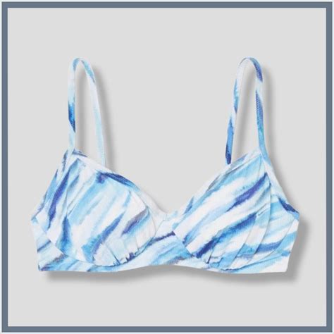 Women S Ribbed Bralette Bikini Top Shade Depop