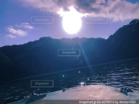 海からの太陽の写真・画像素材 6376010 Snapmart（スナップマート）