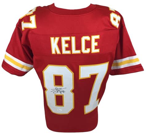 Travis Kelce Signed Chiefs Jersey (JSA COA) | Pristine Auction