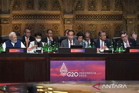 Jokowi To G20 Leaders ‘stop The War I Repeat Stop The War