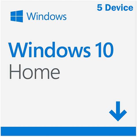 5u Windows 10 Home Product Key 3264 Bit Retail Version 5 Device