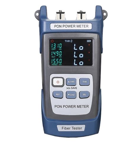 350U A Handheld Fiber Optical PON Power Meter FTTX ONT OLT 1310 1490