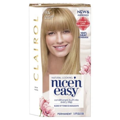 Clairol Nice N Easy Hair Color 9A Light Ash Blonde Pack Of 6 6