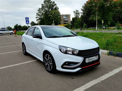 Решетка радиатора, или меняем мордаху😜 — Lada Vesta Sport, 1,8 л, 2019 ...