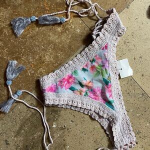 Rinikini Swim Bikini Rinikini Rini Kini Bikini Two Piece Iridescent Pink Floral Iridescent S