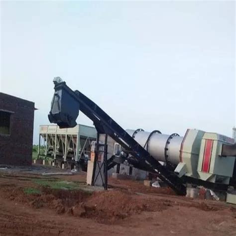 RUDRA ENGINEERS Fully Automatic Mobile Asphalt Hot Mix Plant DM 30 For Road Construction