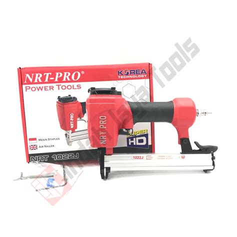 Jual Nrt Pro J Air Stapler Gun Paku Tembak U Staples Angin Mesin