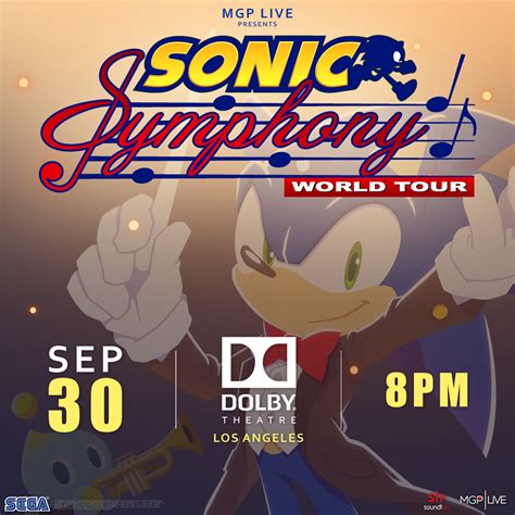 Sonic Symphony World Tour 2024 24 202424 Dates Jonie Magdaia