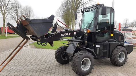 Wolf Loaders Mini Hoflader Wheel Loaders With E3 Engine Mini Loader