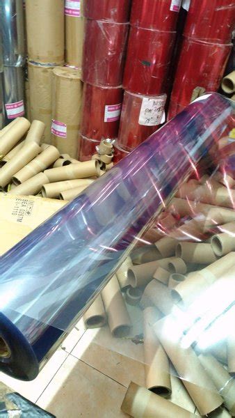 Jual Plastik Mika Kaku Rigid PVC 0 50mm Lebar 140cm Super Bening Untuk