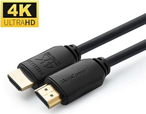 Microconnect K Hdmi Kabel M Sort Lomax