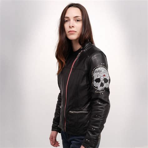 Blouson Femme Helstons Cher Cuir Soft Noir Cuir Moto Vintage